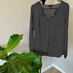 Ann Taylor button up blouse